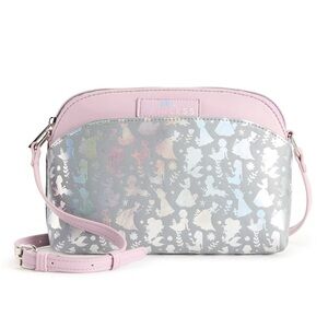 Disney Princess Silver and Pink Crossbody Bag